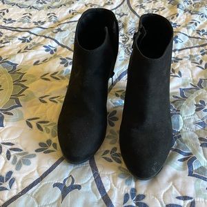 Black Booties Size 7